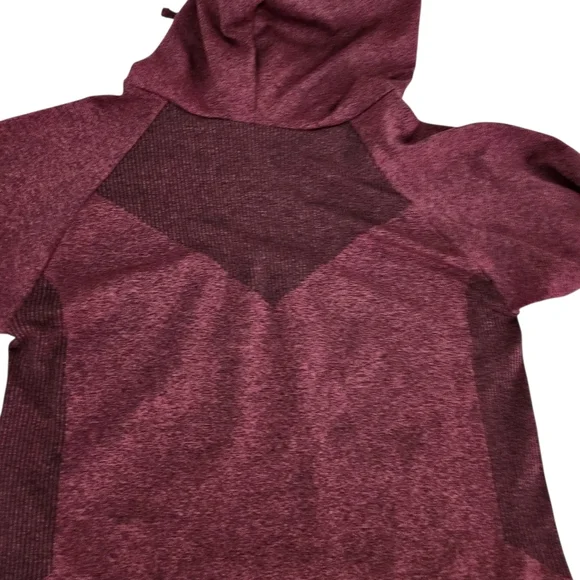 BLACK DIAMOND heathered burgundy crux hoody pullover climbing hiking activewear - Picture 6 of 14